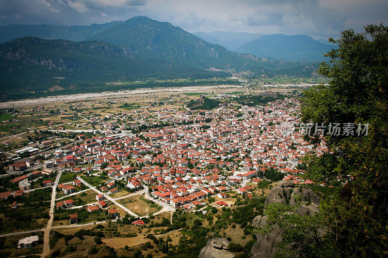 Kalambaka镇――Meteora Greece